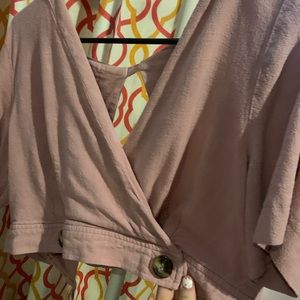 light pink TOPSHOP top